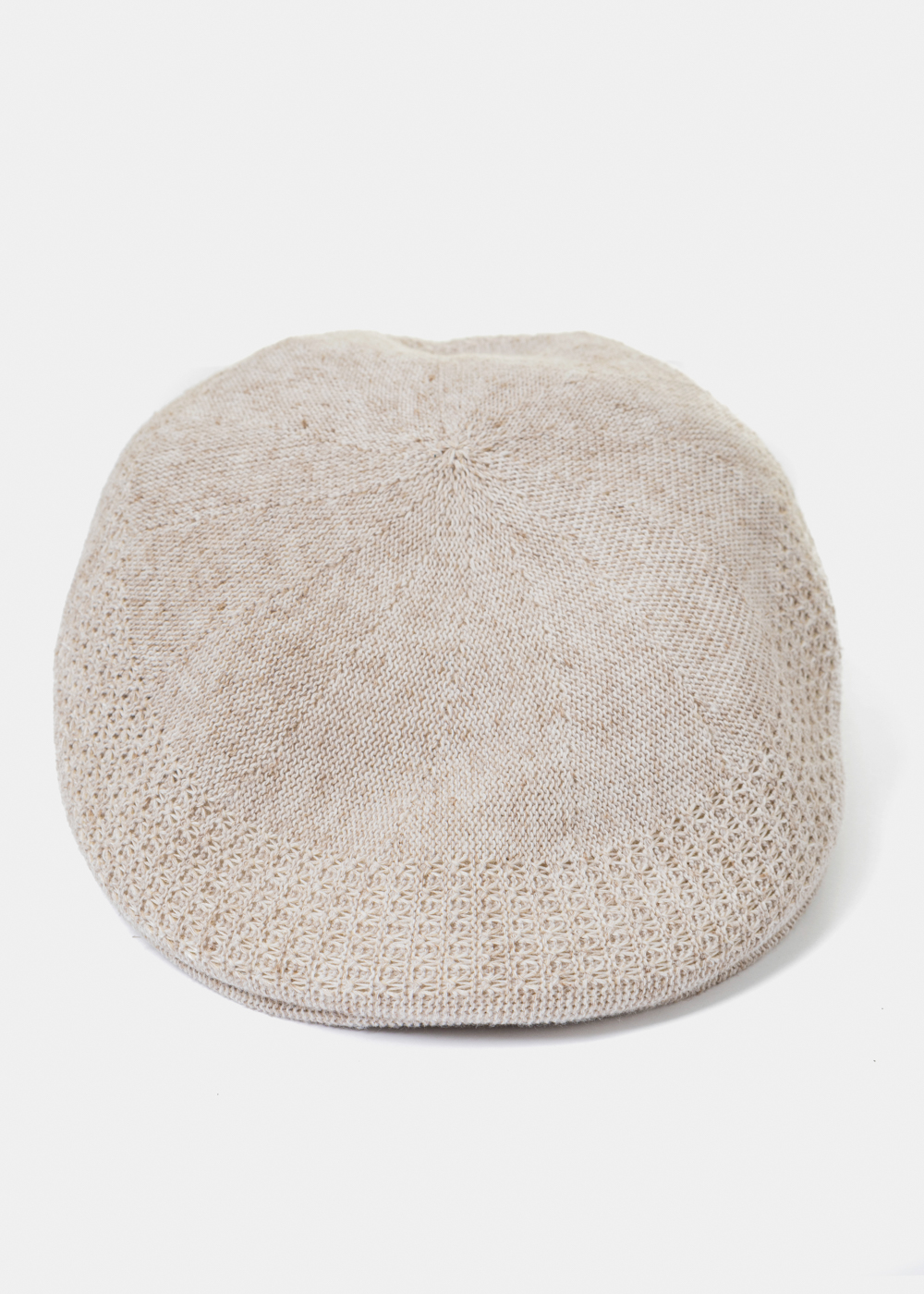 Beige Bamboo Men's Cap
